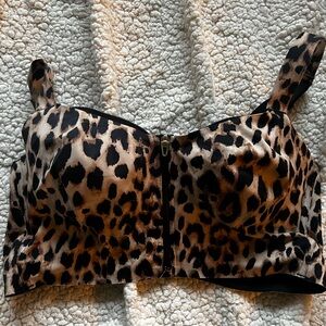 Victorias Secret Leopard Workout Bra